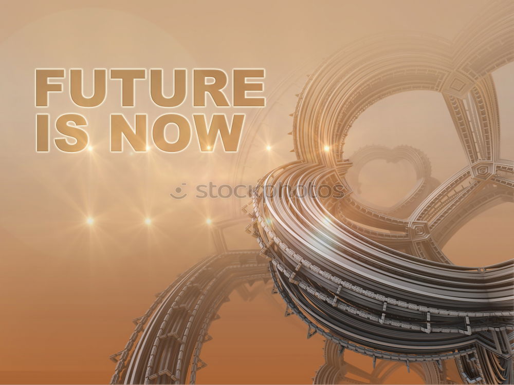 Image, Stock Photo journey through time