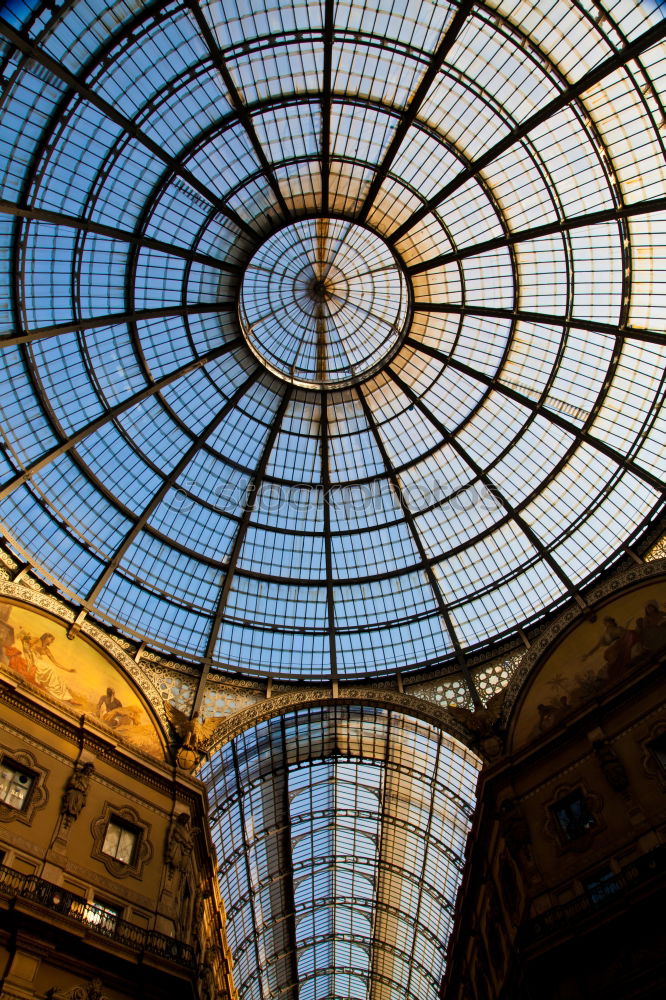 Similar – Dome in Galleria Vittorio Emanuele, Milan, Italy