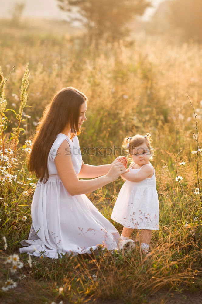 Similar – Image, Stock Photo Happy family with child