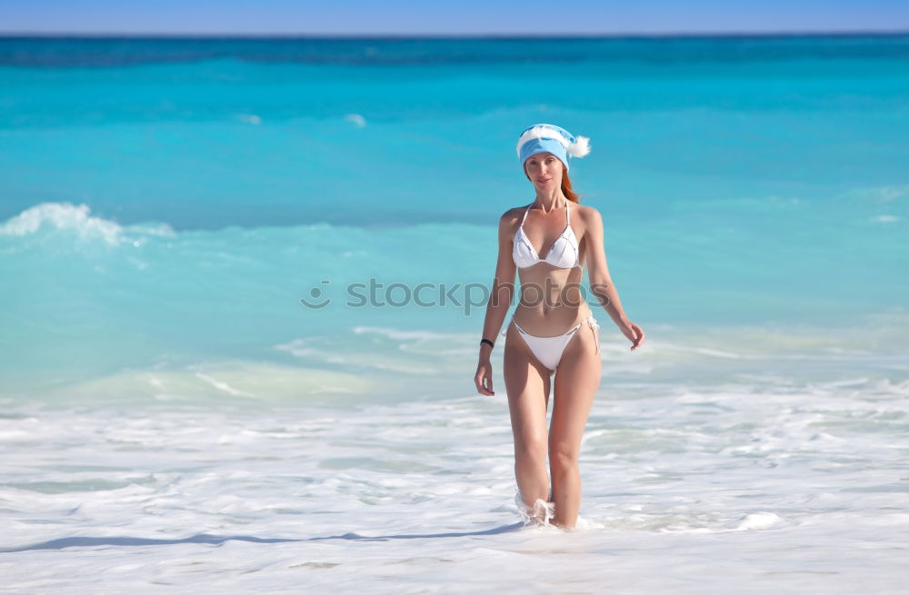 Similar – Image, Stock Photo Girl at Bavaro Beaches in Punta Cana, Dominican Republic