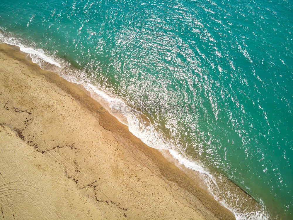 Similar – Image, Stock Photo Aerial View Of People Relaxing On Beach In Portugal