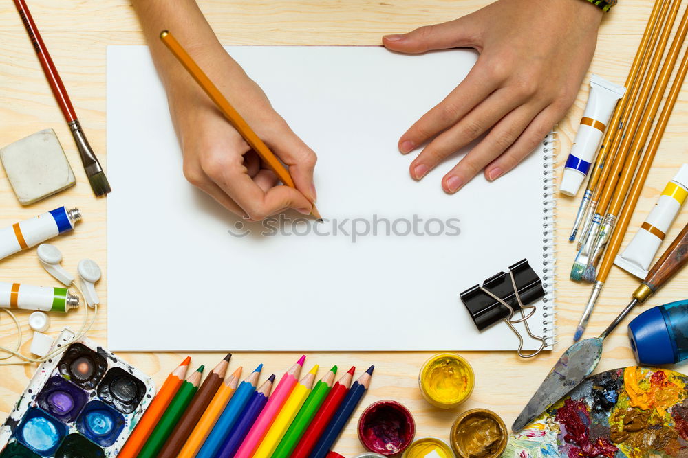 Similar – Image, Stock Photo today we do handicrafts!