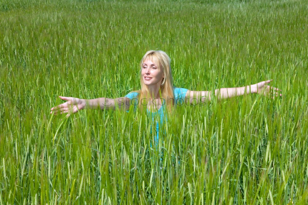 Similar – Image, Stock Photo in the cornfield