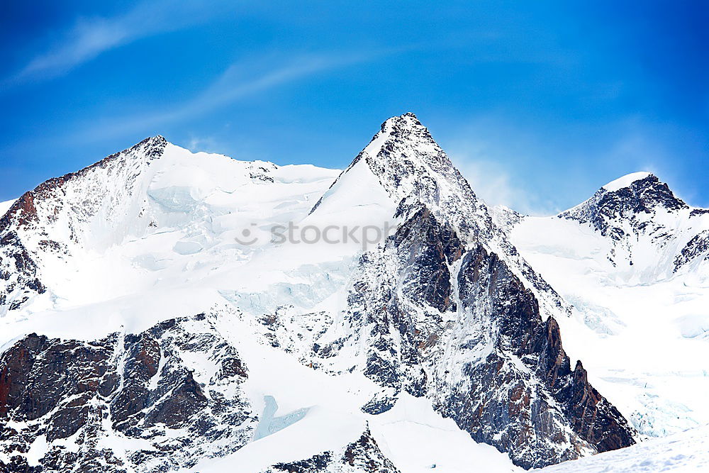 Similar – Image, Stock Photo thanks the summit Hiking