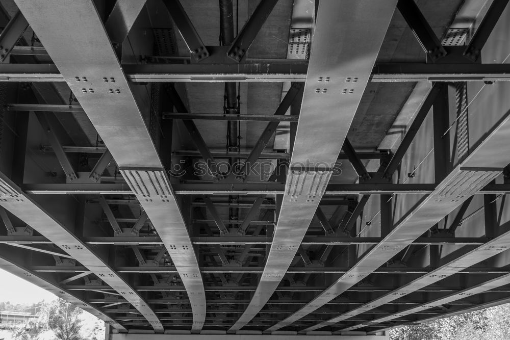 Similar – bridge Steel Bridge Metal