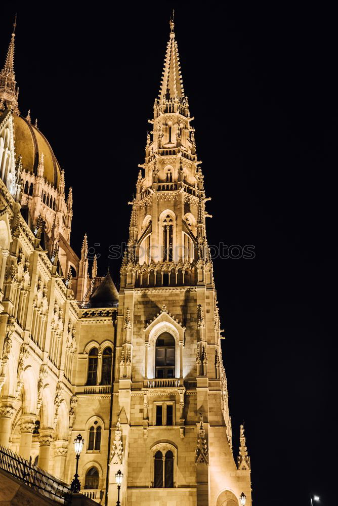 Similar – Image, Stock Photo Fisherman’s Bastion Hungary Budapest at night