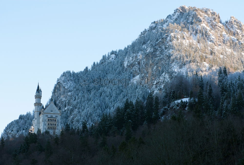 Similar – Image, Stock Photo Neuschwanstein Castle