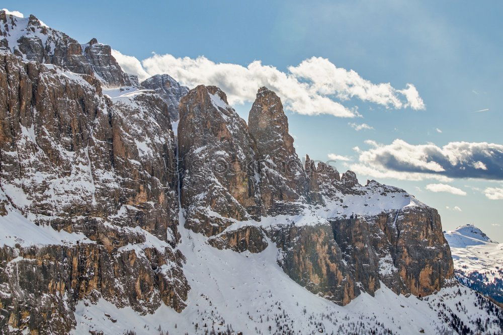 Similar – Dolomiti Dolomiten schwarz