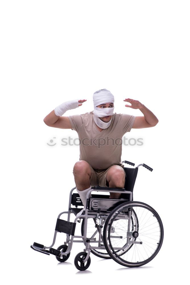 Similar – Image, Stock Photo Cold bath Man Stockings