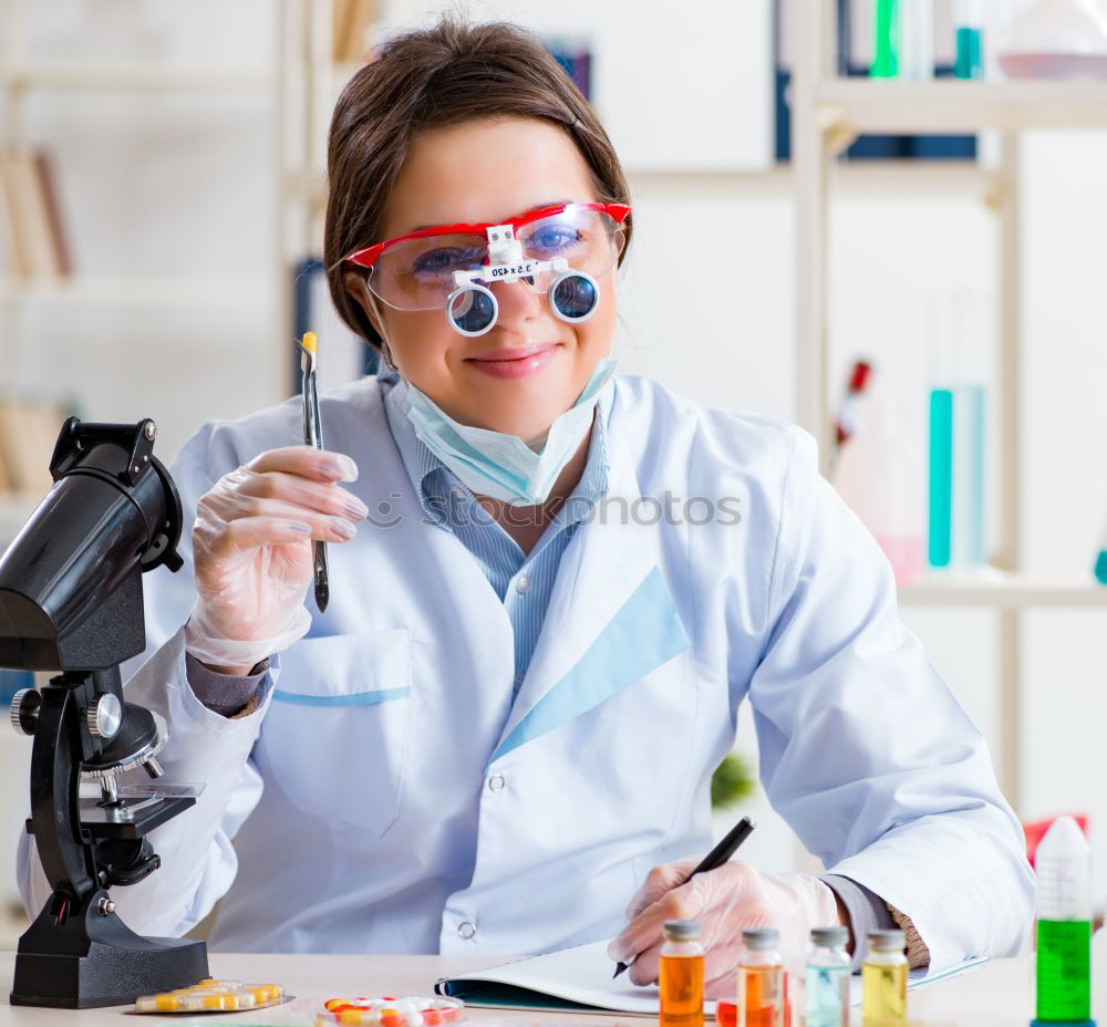 Similar – Image, Stock Photo microscope Education