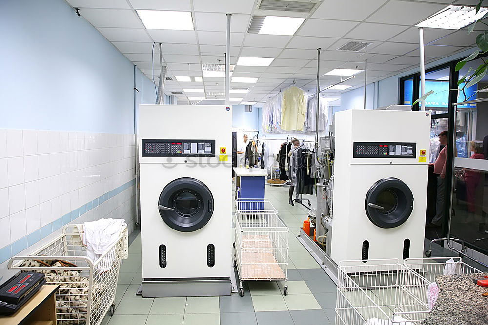 Image, Stock Photo Laundromat_1 Laundry