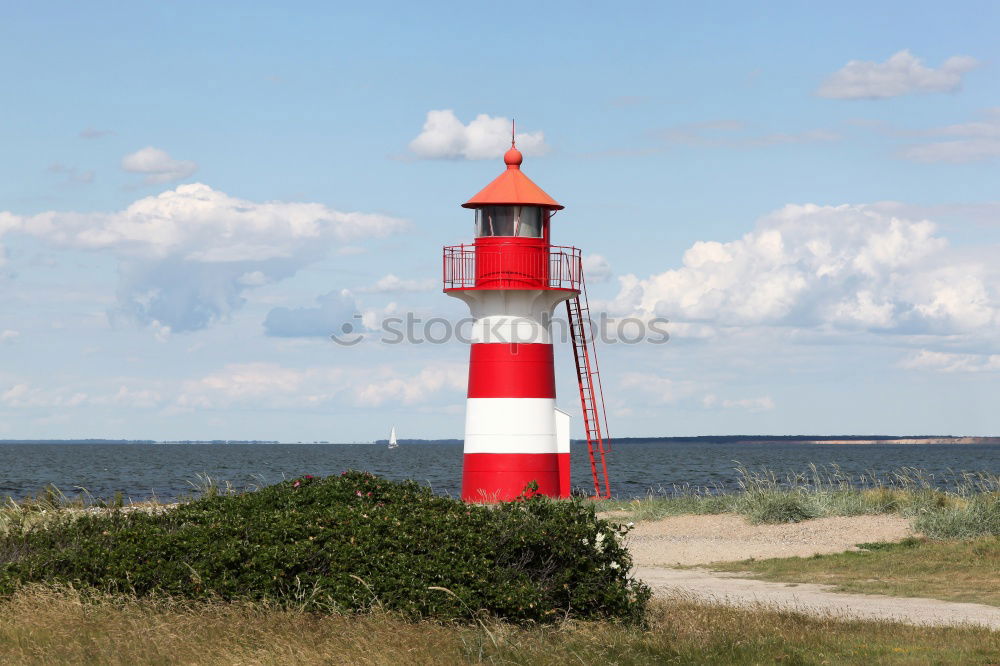 Image, Stock Photo Westerhever Lighthouse IV