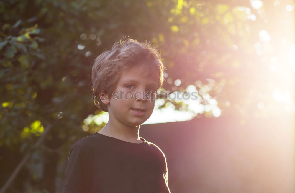 Similar – Close up face portrait little young asian boy