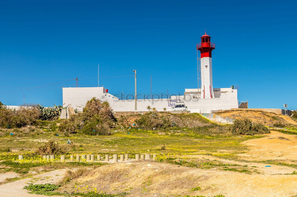 Similar – Image, Stock Photo Lighthouse Darßer Ort at the Baltic Sea
