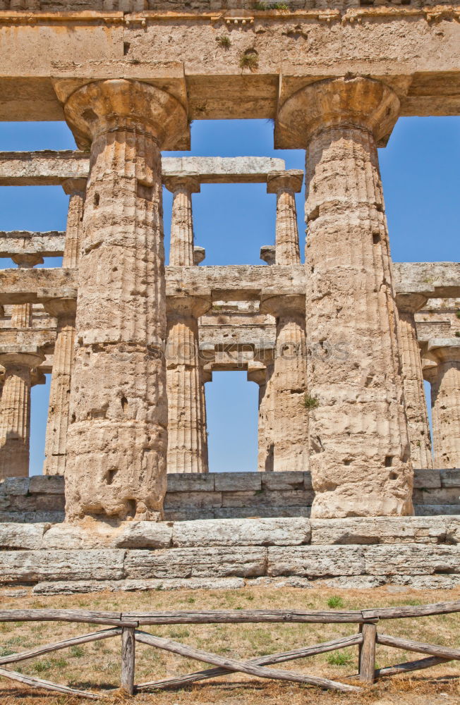 Similar – Image, Stock Photo Greece, Athens, columns in Acropolis