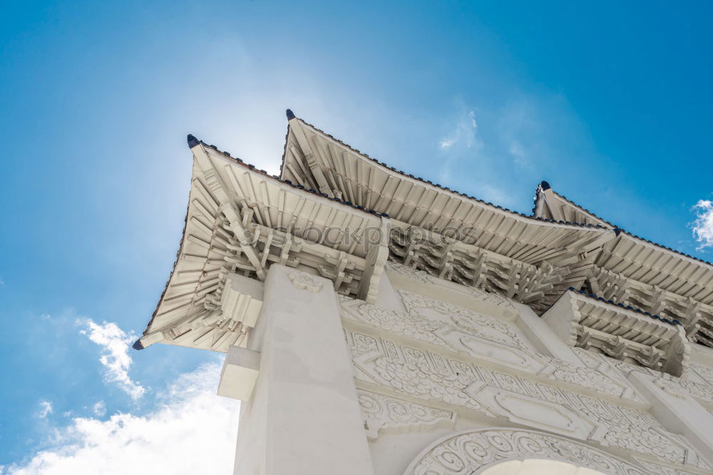 Similar – Image, Stock Photo The roof of buddhist temple