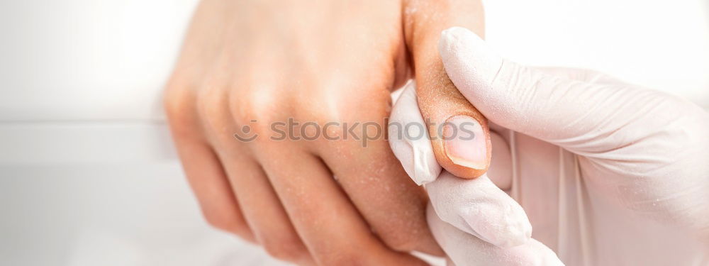 Image, Stock Photo Woman buttoning up wedding dress on lady