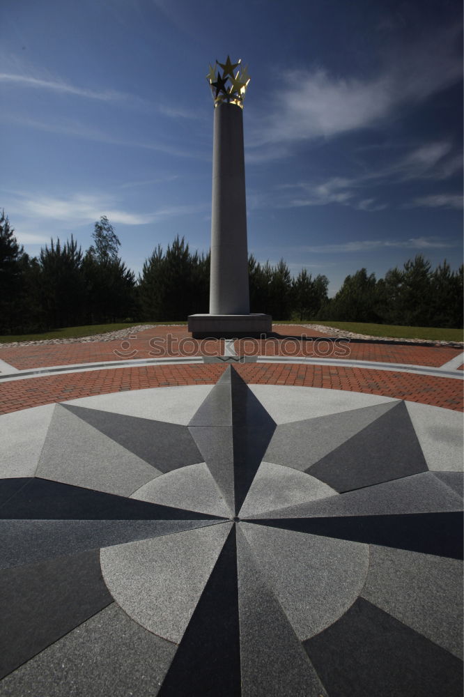 Similar – Image, Stock Photo Memorial & Bell Tower Memorial KZ