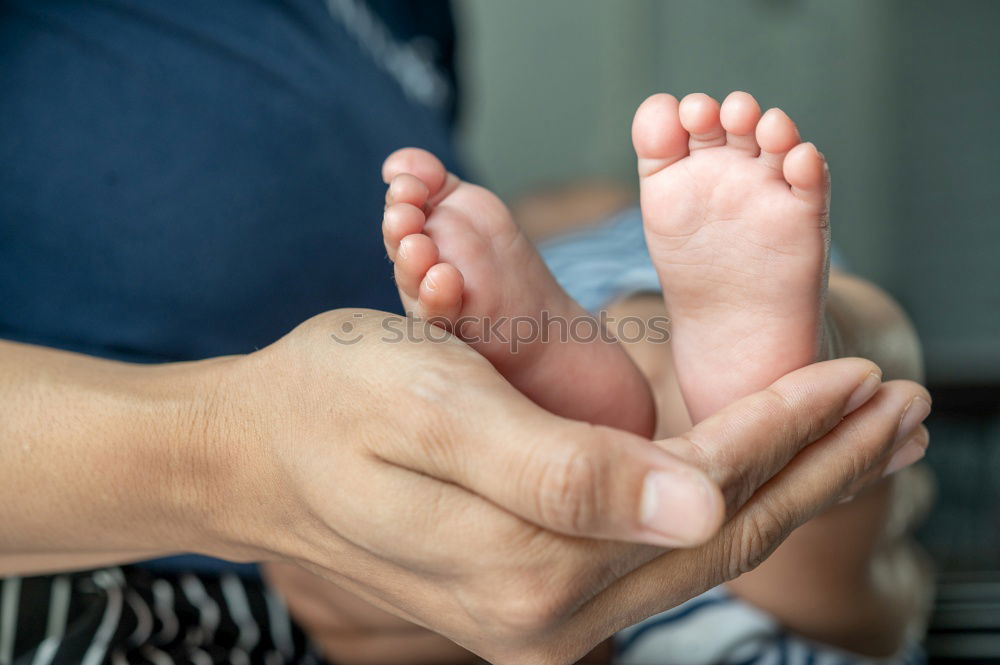 Similar – Image, Stock Photo sweet feet Baby Toddler