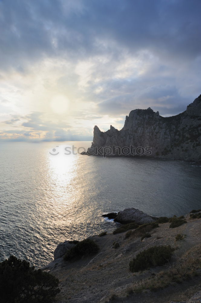 Similar – Image, Stock Photo over the ocean