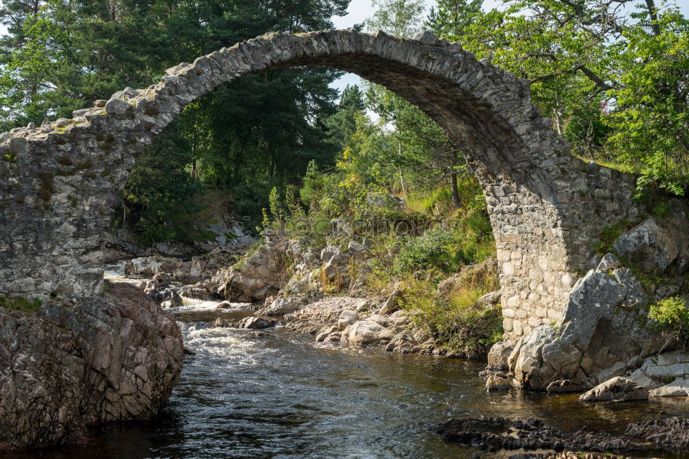 Similar – Image, Stock Photo Bridge in Ticino (CH)