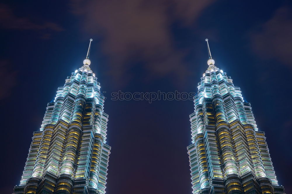 Similar – Petronas Towers at night (1)