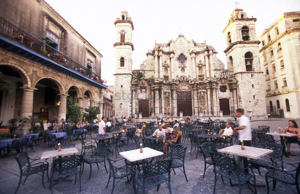 Similar – Image, Stock Photo early. Downtown Old town