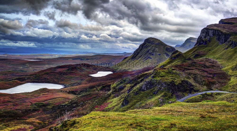 Similar – old man of storr II Umwelt