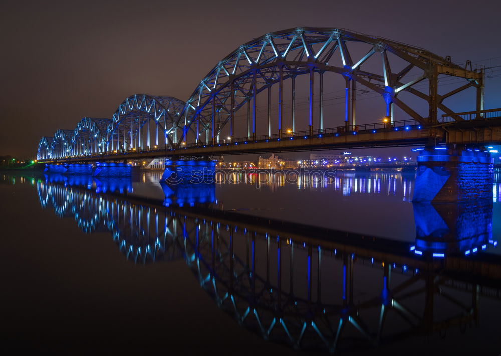 Similar – Image, Stock Photo The bridges on the river