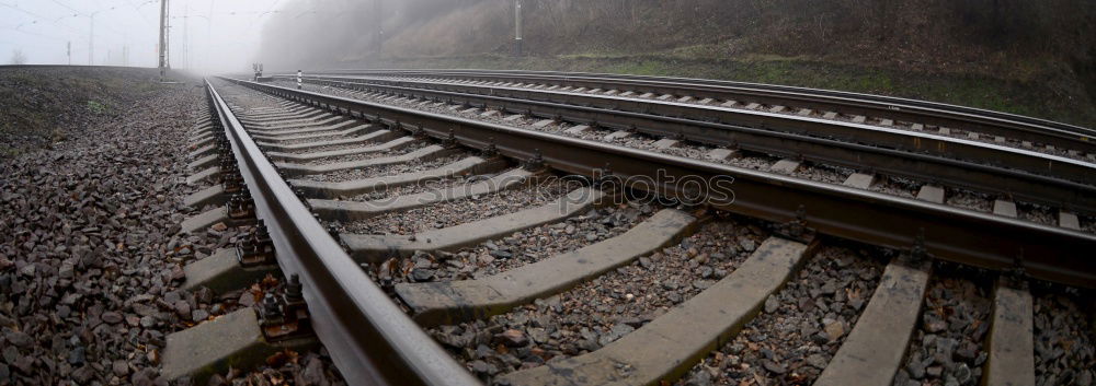 Similar – Image, Stock Photo rails Railroad tracks