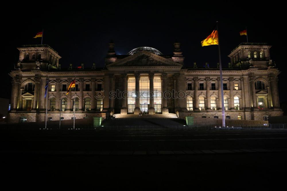 Similar – Berlin Reichstag building, at night