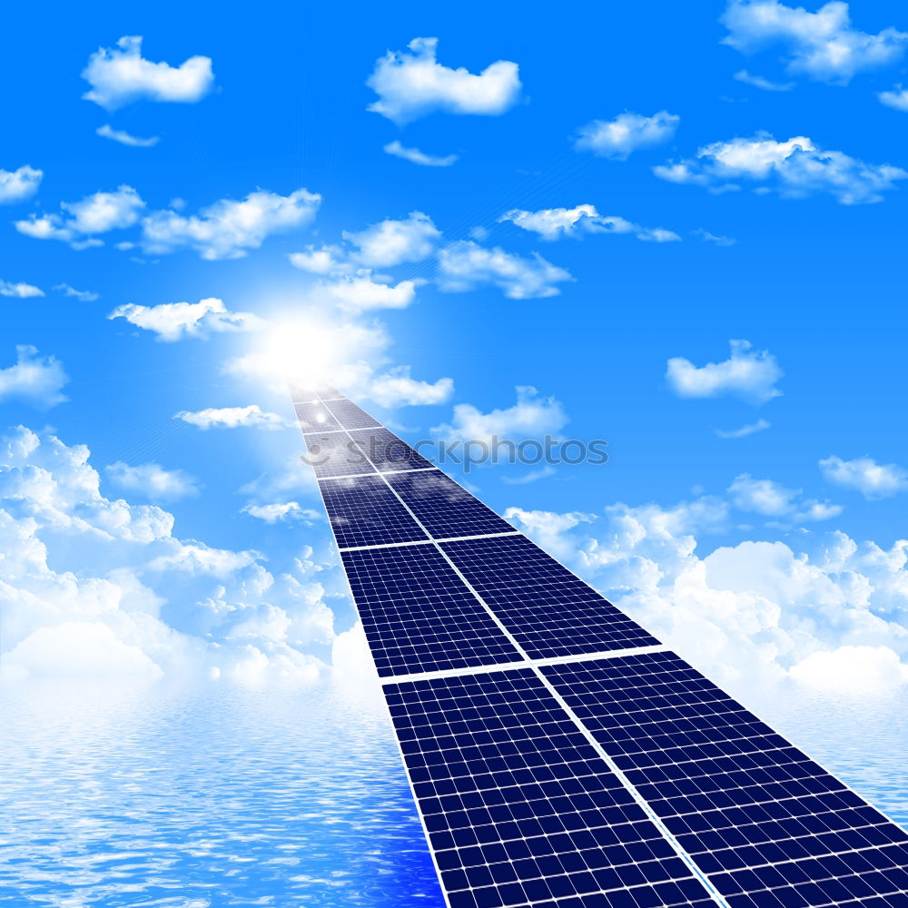 Similar – Image, Stock Photo Photovoltaic panel Summer