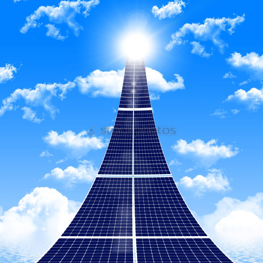 Similar – Image, Stock Photo Photovoltaic panel Summer