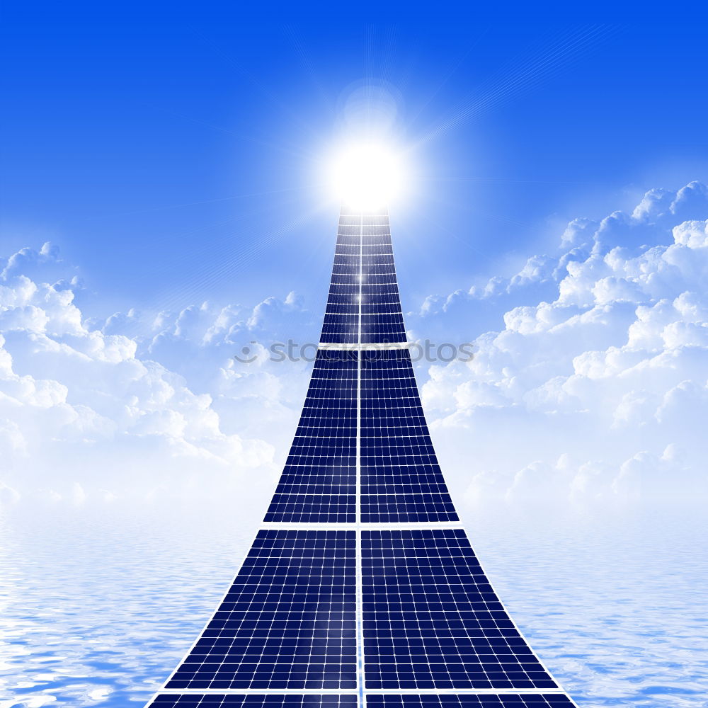 Similar – Image, Stock Photo Photovoltaic panel Summer