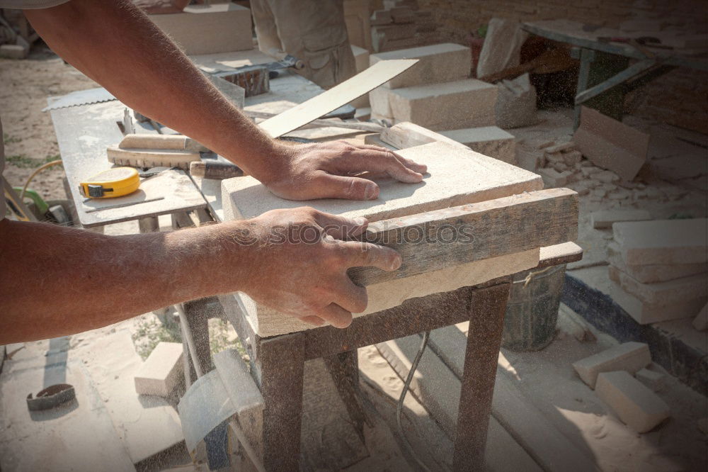 Similar – Image, Stock Photo Carving stone Shopping