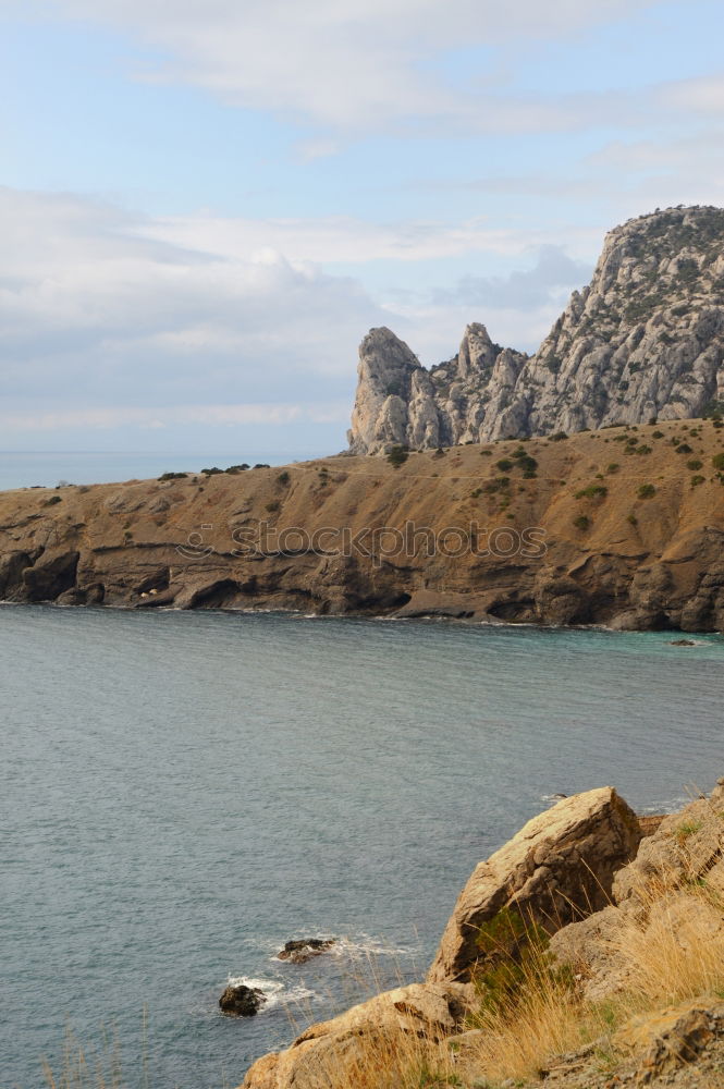 Similar – Image, Stock Photo Coast at the Barents Sea in Norway