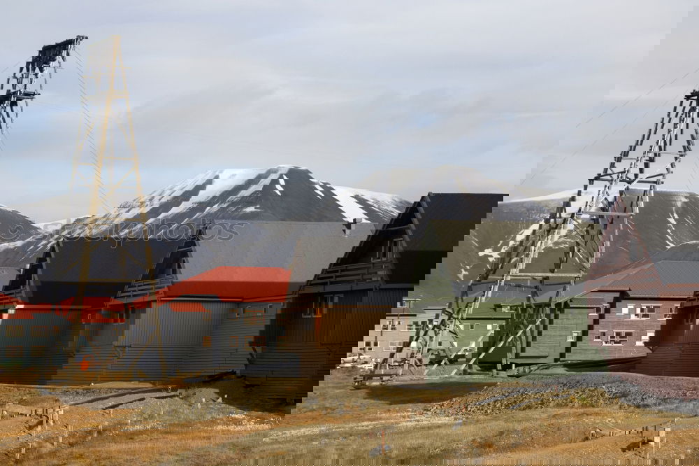 Image, Stock Photo Longyearbyen church