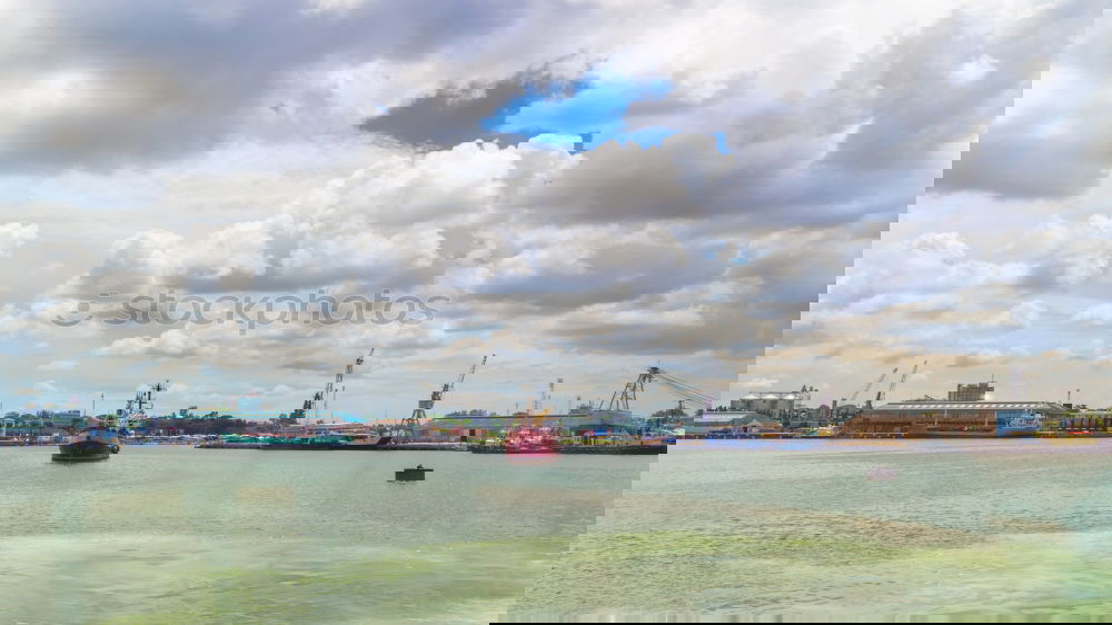 Similar – Image, Stock Photo Port of Hamburg and the Elphi