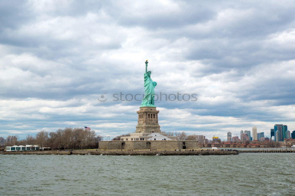 Similar – Image, Stock Photo Skyline Jersey City. Town