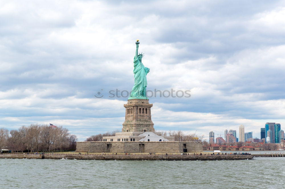 Similar – Image, Stock Photo Skyline Jersey City. Town