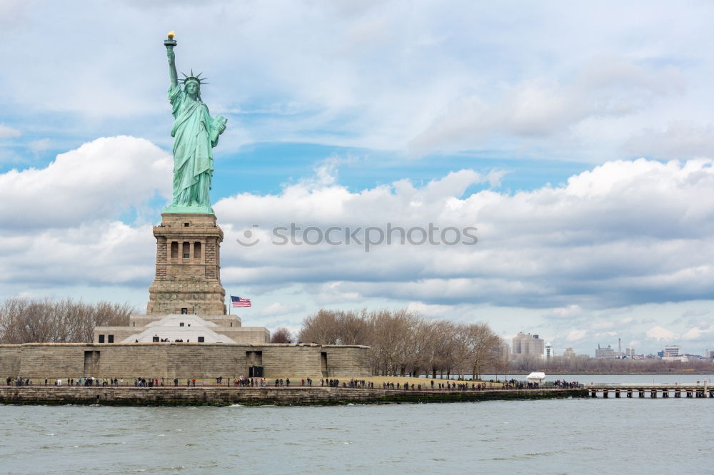 Similar – Image, Stock Photo Skyline Jersey City. Town