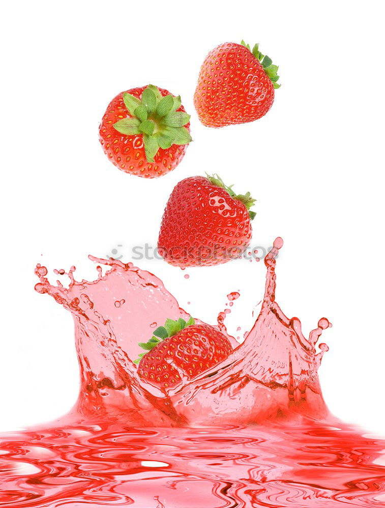 Similar – Image, Stock Photo Glass with strawberry drink and syringe