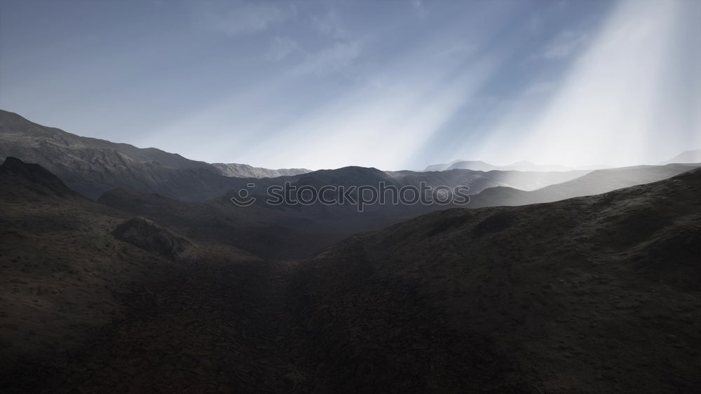 Similar – Image, Stock Photo In the evening on the hill