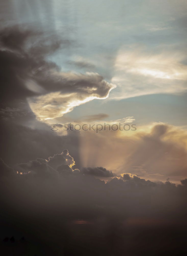 Similar – Image, Stock Photo Starlit flashes Landscape