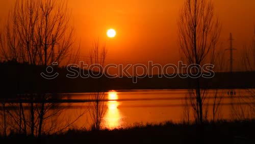 Similar – Image, Stock Photo sundown Sunset Dusk