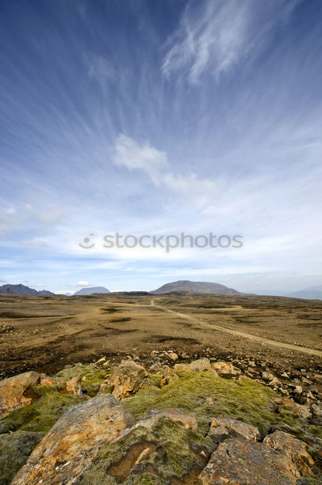 Similar – scottish landscape with distant hills