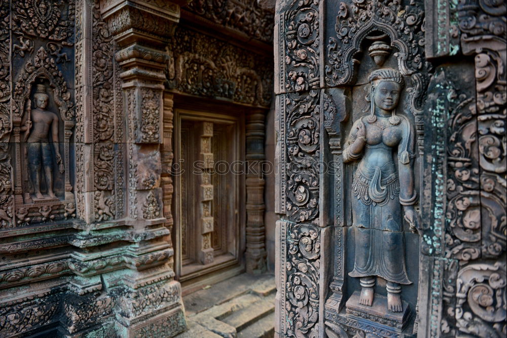 Similar – Image, Stock Photo Angkor Thom Temple view, Siem reap, Cambodia