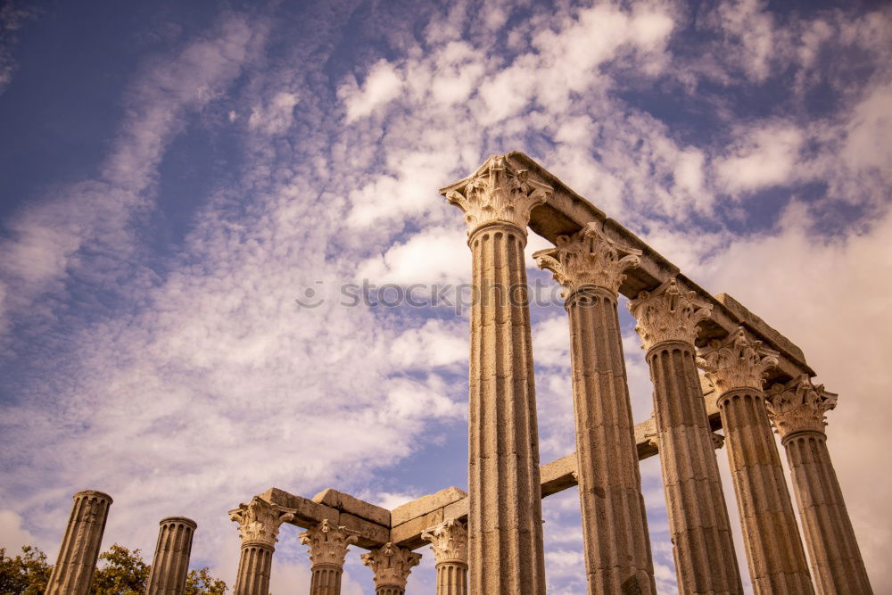 Image, Stock Photo Valley of the Temples in Agrigento, Sicily, Italy