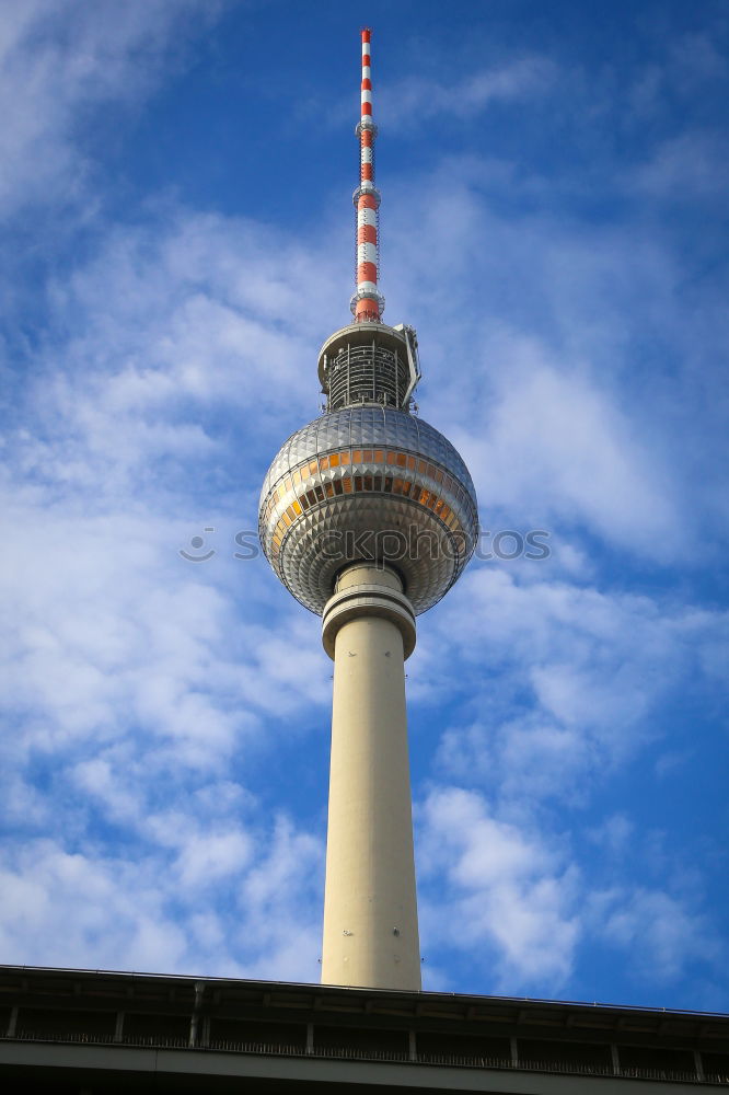 Similar – fernsehturm hh Fernsehen