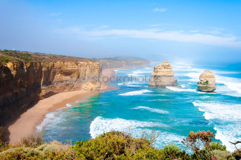 Similar – Image, Stock Photo etretat North Sea Étretat